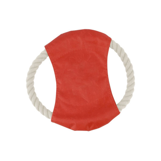 Dog Rope Frisbees Red